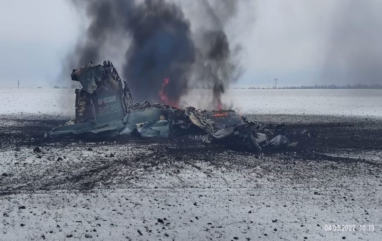 Під Волновахою ЗСУ знищили Мі-8 окупантів, який прибув на допомогу збитому Су-25