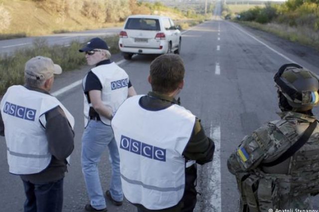 Представители ОБСЕ попали в ДТП под Донецком