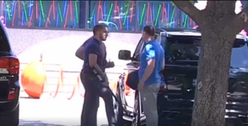 Скандальный Днепр: на набережной депутат с титушками напали на коммунальщиков