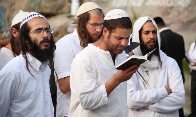 Тысячи еврейских паломников прибывают в Умань на традиционное празднования Рош Ха-Шана