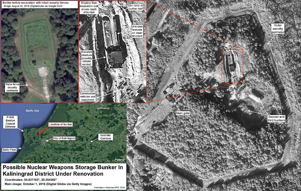 Россия усилила ядерную угрозу в Калининградской области - фотоподтверждение