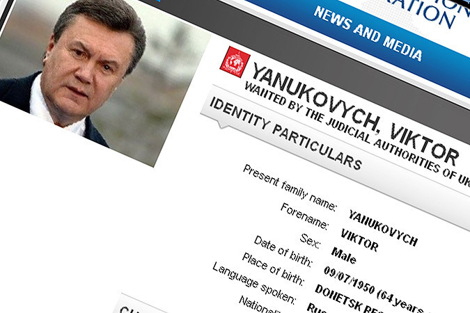 Украинский Интерпол проверит своих сотрудников, чтобы найти предателей, работающих на сбежавшего Януковича