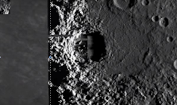 На Меркурии обнаружен прямоугольный объект: известный уфолог Скотт Уоринг показал кадры загадочной находки