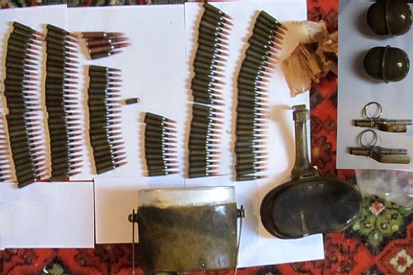 В Закарпатской области у депутата сельсовета изъяли арсенал боеприпасов из зоны АТО