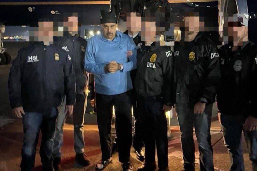 ​Первое заявление Мадуро после ареста: журналисты показали новые кадры с диктатором Венесуэлы