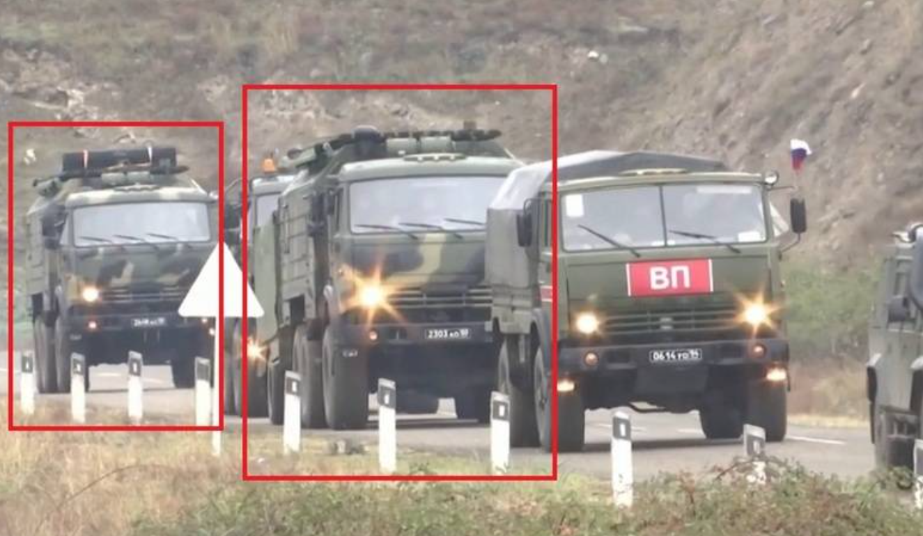 Россия перебросила в Карабах оружие, испытанное на Донбассе: РБ-341В "Леер-3" заметили на горной дороге