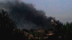 ​Всю ночь в Донецке не стихали звуки взрывов и перестрелок