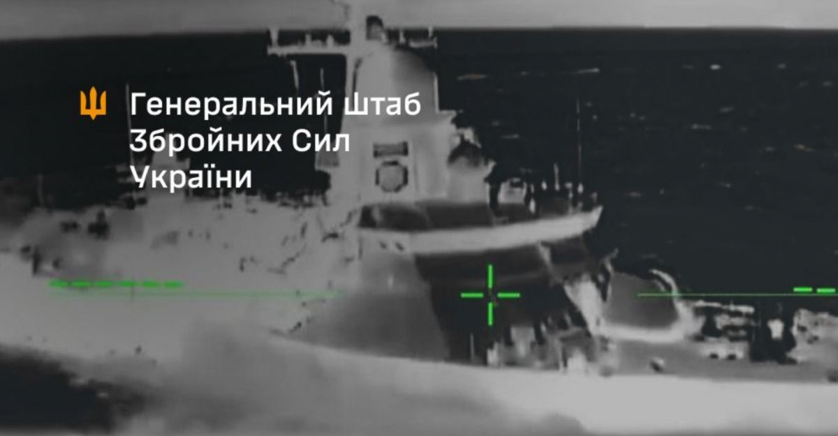 ВСУ накрыли огнем российский корабль-носитель "Калибров" в Каспийске 