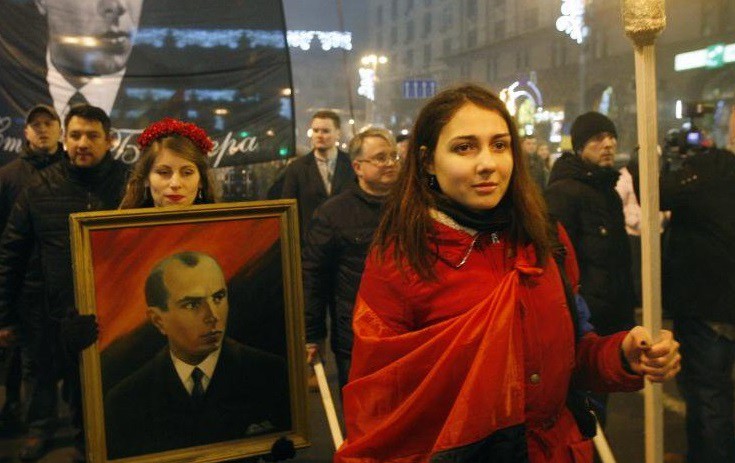 Украинцы выйдут на улицы отпраздновать день рождения Степана Бандеры в 20 областях страны