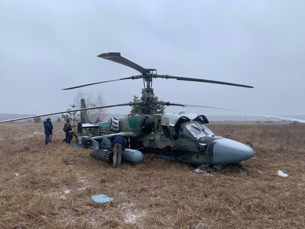 ​Подразделения ПВО ВСУ уничтожили российский Ка-52: отчет Генштаба за сутки
