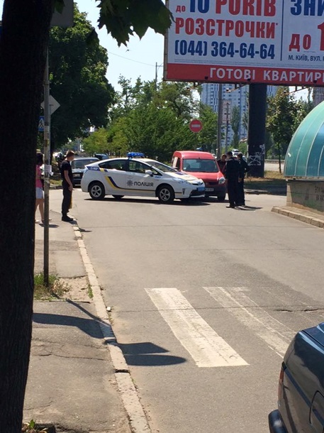 ​Новые полицейские патрули попали в ДТП в Киеве. Фото