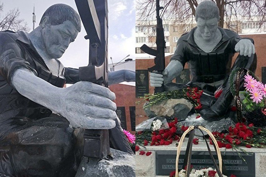 ​"Сваял пьяный дядя Вася", - соцсети рассмешил новый памятник российскому оккупанту в Башкирии