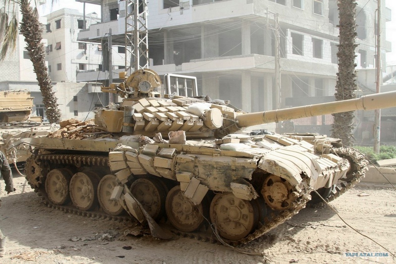 Американский ПТУР против российского танка: сирийский повстанцы уничтожили очередной Т-72