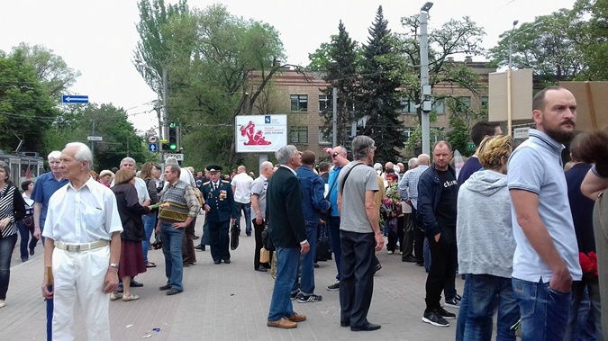 В Днепре запрещенная в Украине организация пригрозила отметить 9 Мая по-своему