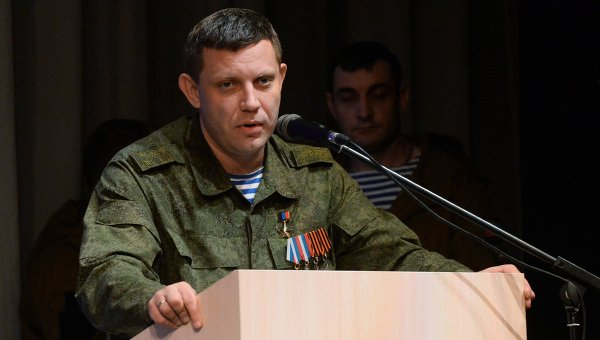 Захарченко: будет принят закон о признании всех жителей ДНР участниками боевых действий