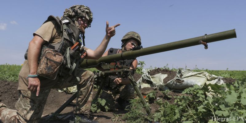 Боевики усилили обстрелы позиций сил АТО на Артемовском направлении