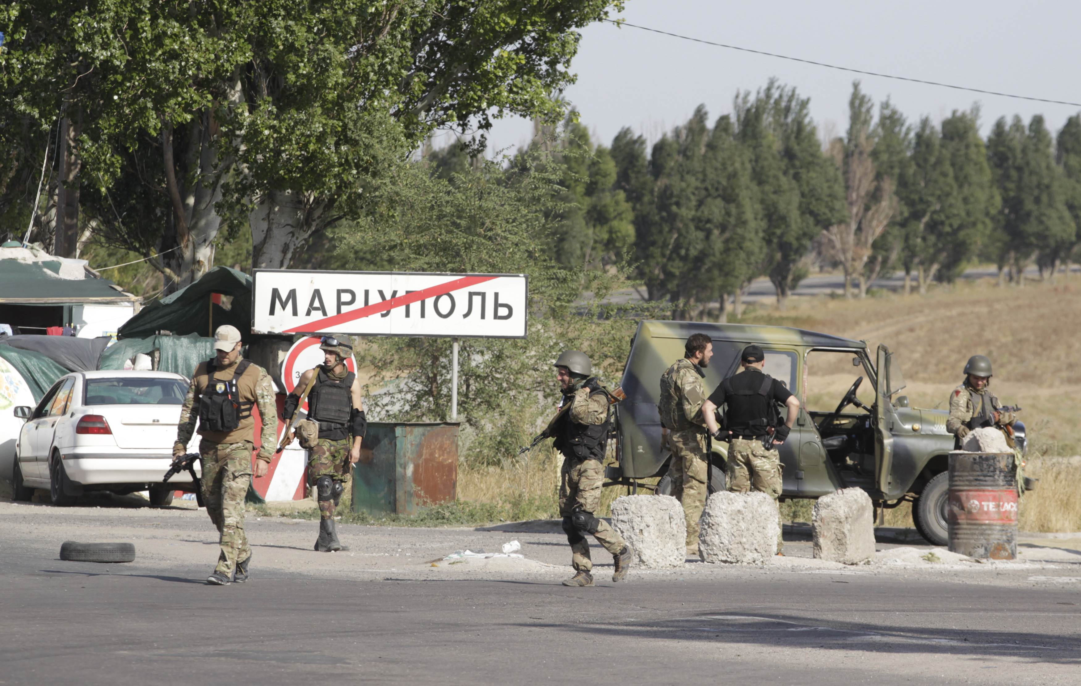 ВСУ: основные оборонительные рубежи под Мариуполем готовы