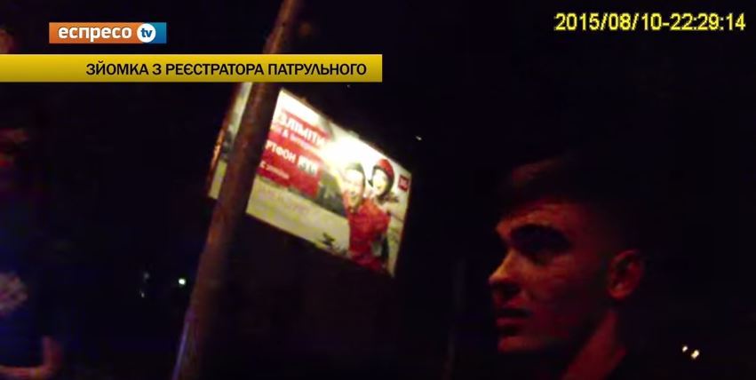 Пьяные луганские мажоры в Киеве: "Открой мне наручники. Я тебя убью нах"