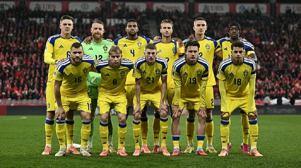 Сборная Швеции перед матчем отбора на ЧМ-2026 с Украиной лишилась ключевых игроков: известен состав