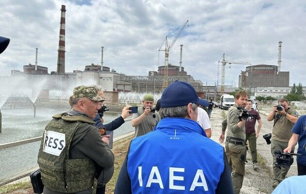 Российские захватчики не пускают экспертов МАГАТЭ в реакторные залы трех энергоблоков ЗАЭС