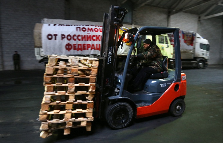 Гуманитарная помощь для Донбасса отправится в Ростовскую область на этой неделе