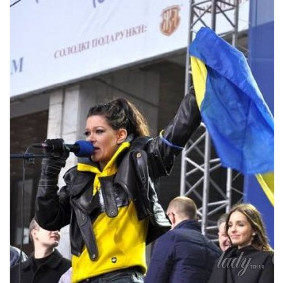 Руслана споет гимн Украины перед боем Кличко в Нью-Йорке