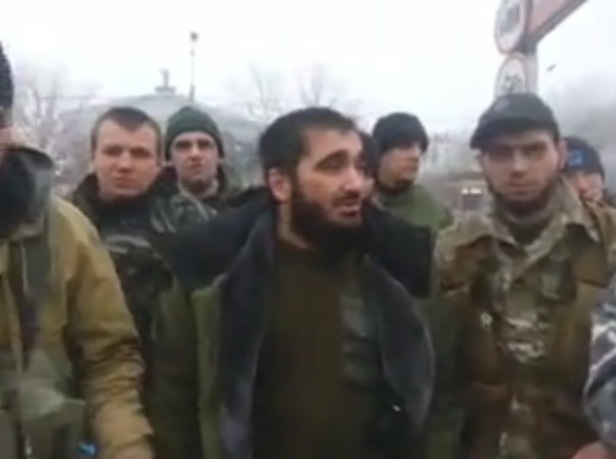 Со словами "Аллах акбар" боевики в Донецке заявляют, что находятся на своей земле