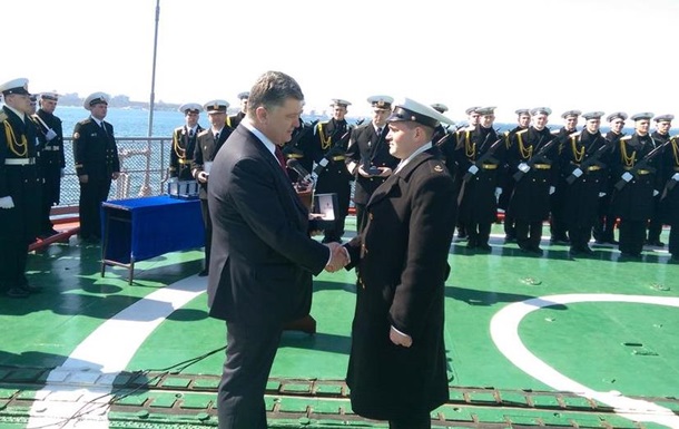 Порошенко анонсирует стандарты НАТО на украинском флоте