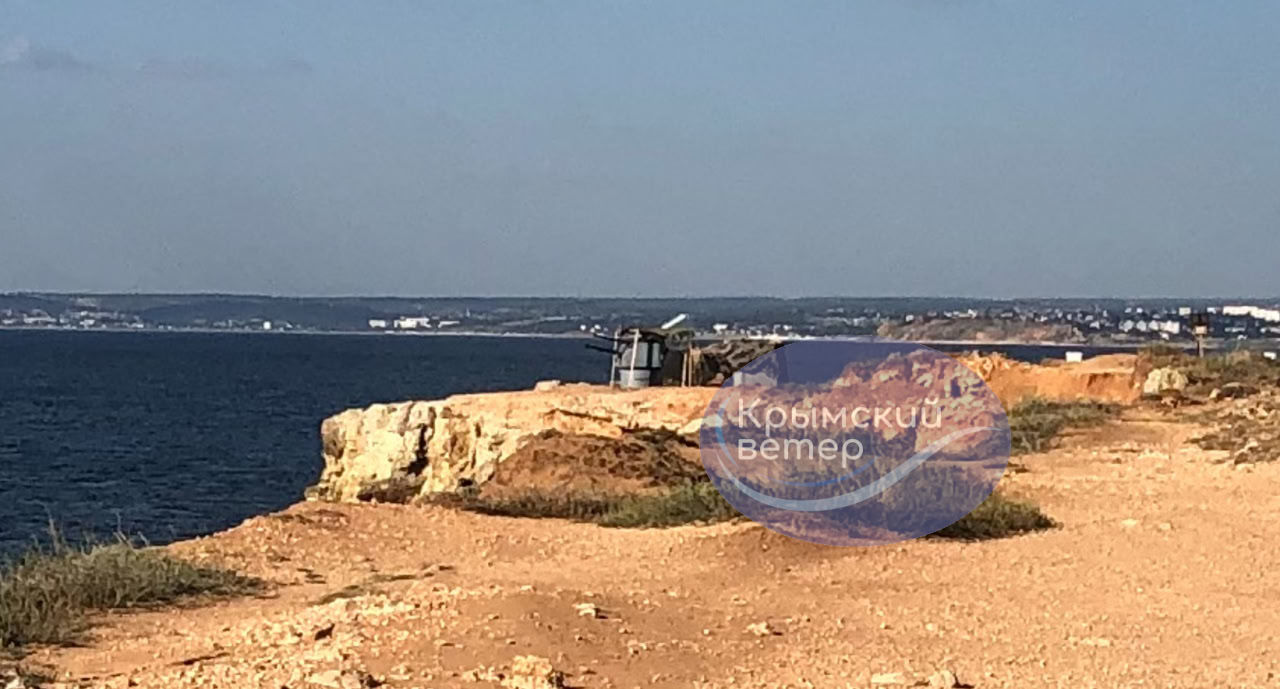 В Севастополе оккупанты установили артиллерийскую установку 2М-3 в 70 м от дома