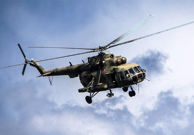 Исламистами обстрелян российский вертолет Ми-8. Боевики "Исламского государства" применили ПЗРК
