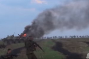 Боевики ЛНР сняли видео провального наступления: сгоревшая техника и много раненых