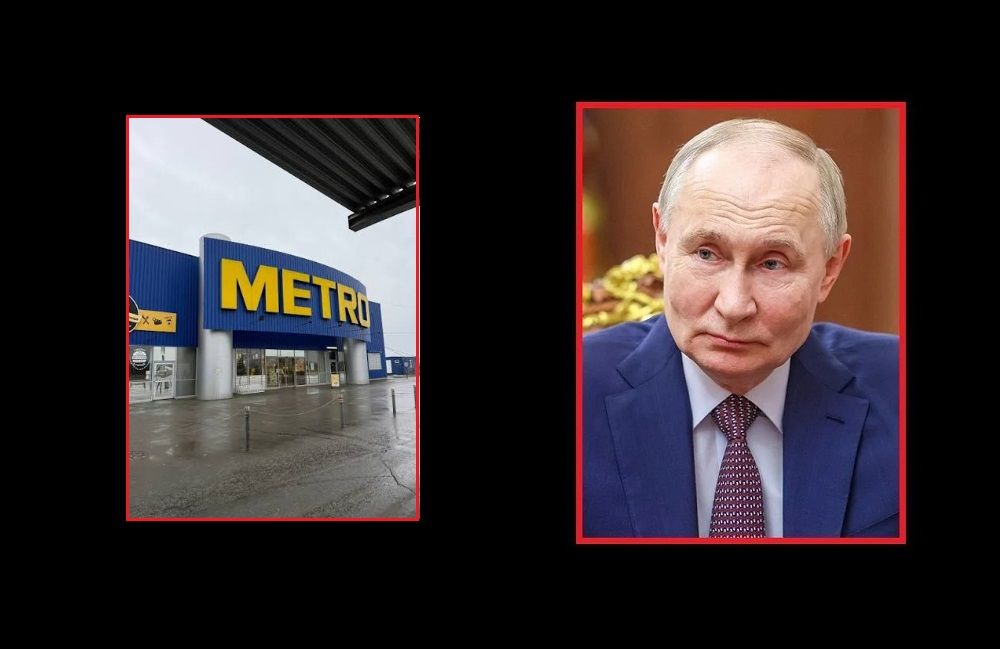 Путин "отжал" компанию Metro, которая отказалась уходить из России, несмотря на вторжение в Украину