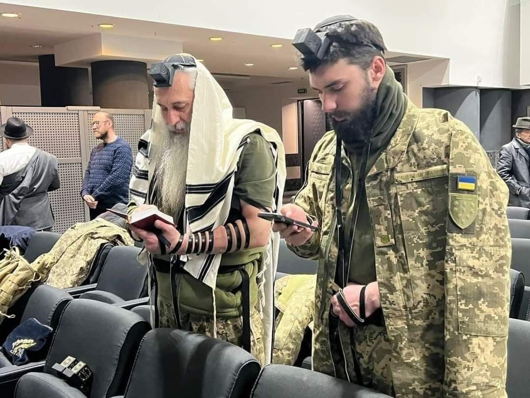 ​Воины иудеи и главный раввин Украины дали клятву сражаться за Украину – мощные кадры