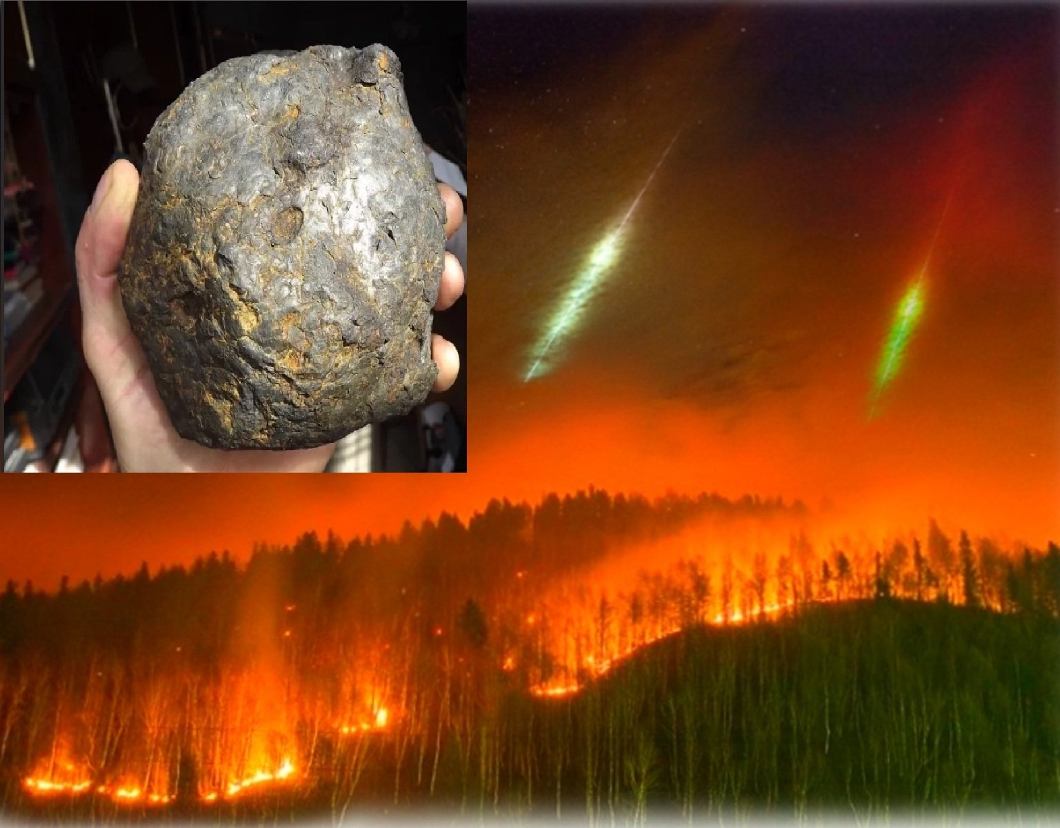 Инопланетяне с Нибиру начали на Земле огненный армагеддон, запустив к Земле смертельные астероиды 