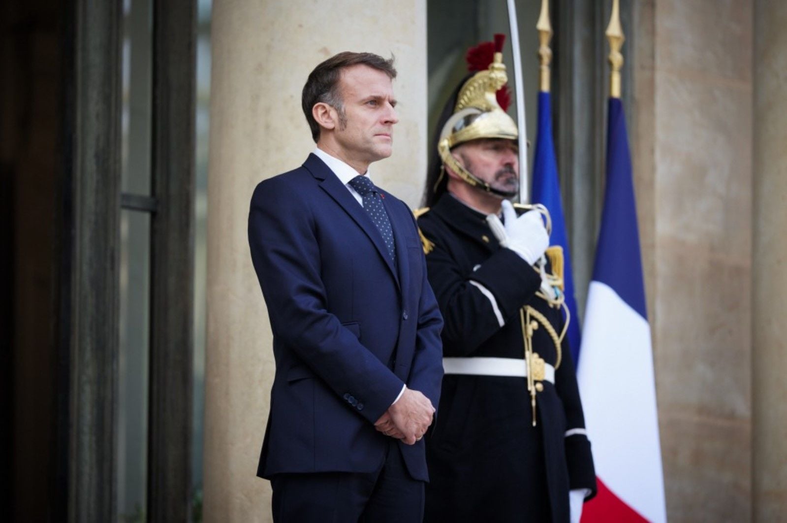 Макрон прервал молчание после приписываемых ему слов о возможном "предательстве" Украины со стороны США