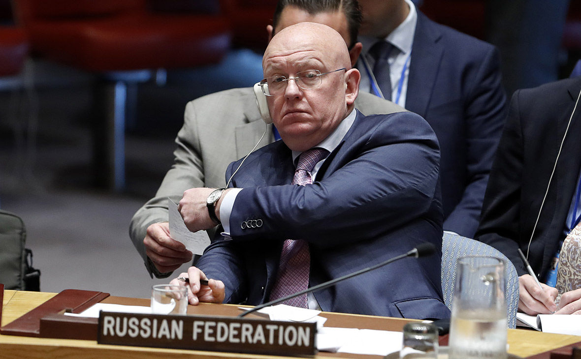Постпред Росії Небензя залишив засідання Ради Безпеки ООН щодо України, зробивши заяву про війну 