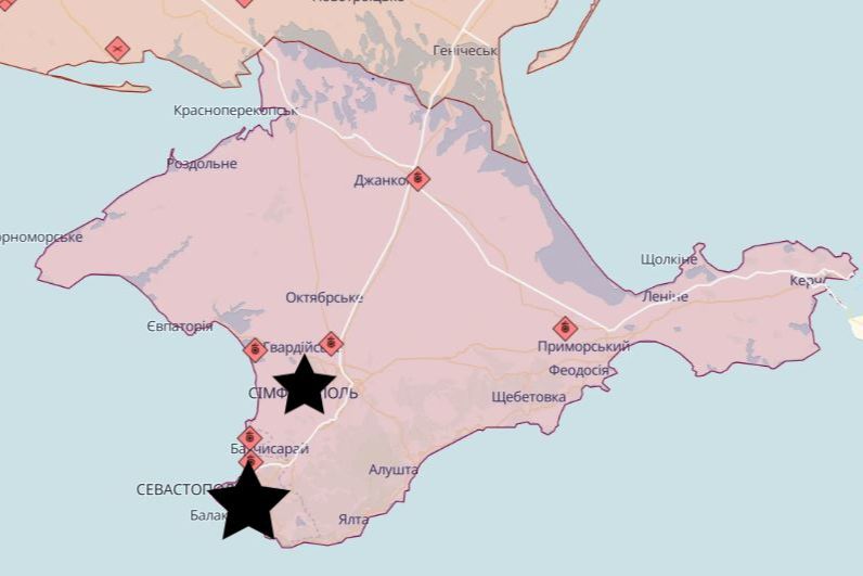​Бурная ночь в Крыму: оккупанты сообщают о "налете" более 40 БПЛА