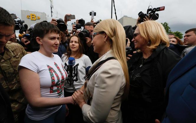 Надежда Савченко покидает "Батькивщину" – Юлия Тимошенко