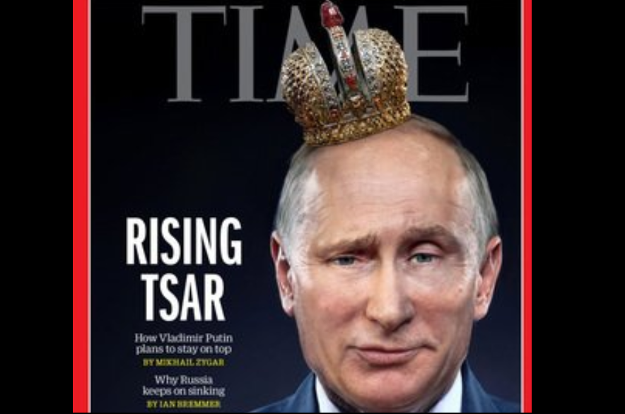 "Это унижение России..." - россияне в соцсетях возмущены унизительным фото на обложке журнала TIME и проклинают США