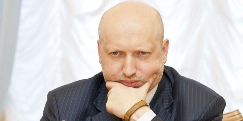 Александр Турчинов отдал свой голос на выборах в Верховную Раду