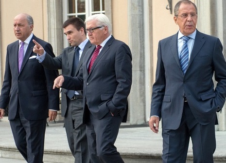 В Берлине завершилась встреча четырех министров, посвященная ситуации в Донбассе