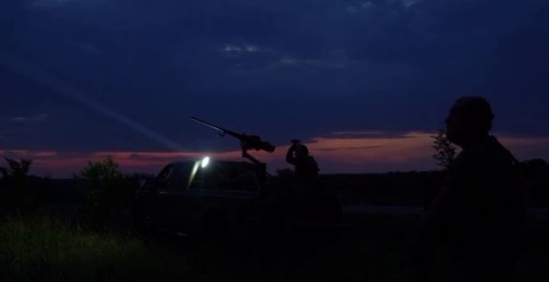 Военные показали, как сбивали вражеские ударные дроны во время ночной атаки на Украину