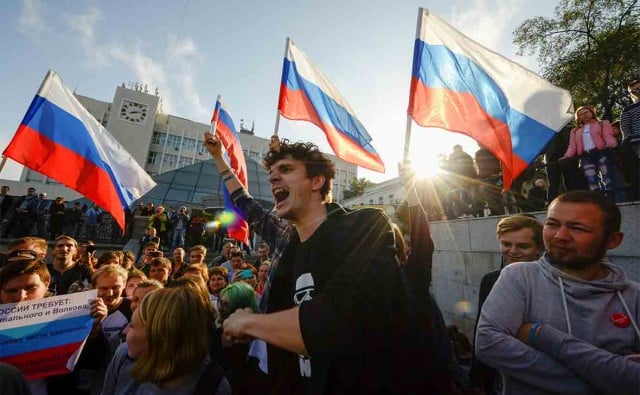 79 городов Российской Федерации поднялись на митинги и манифестации - люди устали от диктатуры и несменяемости власти