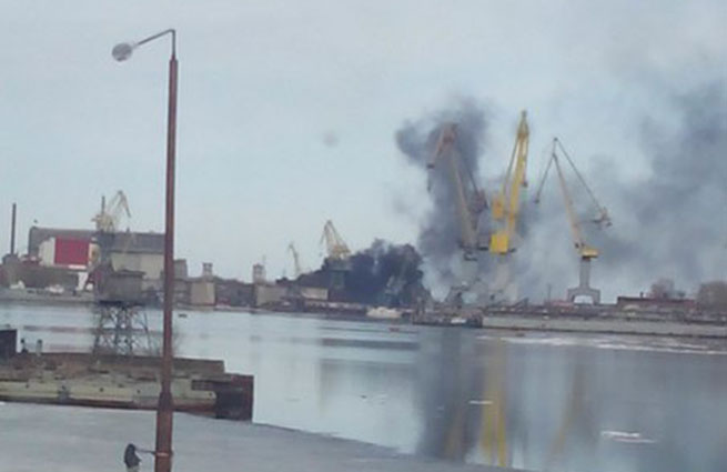 На АПЛ "Орел" в Северодвинске полностью устранен очаг пожара