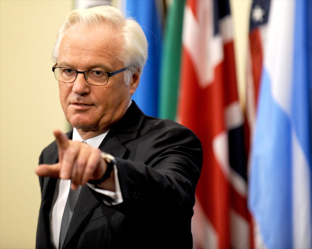 Чуркин обвинил США и Британию в попытке переписать минские соглашения и давлении на ОБСЕ