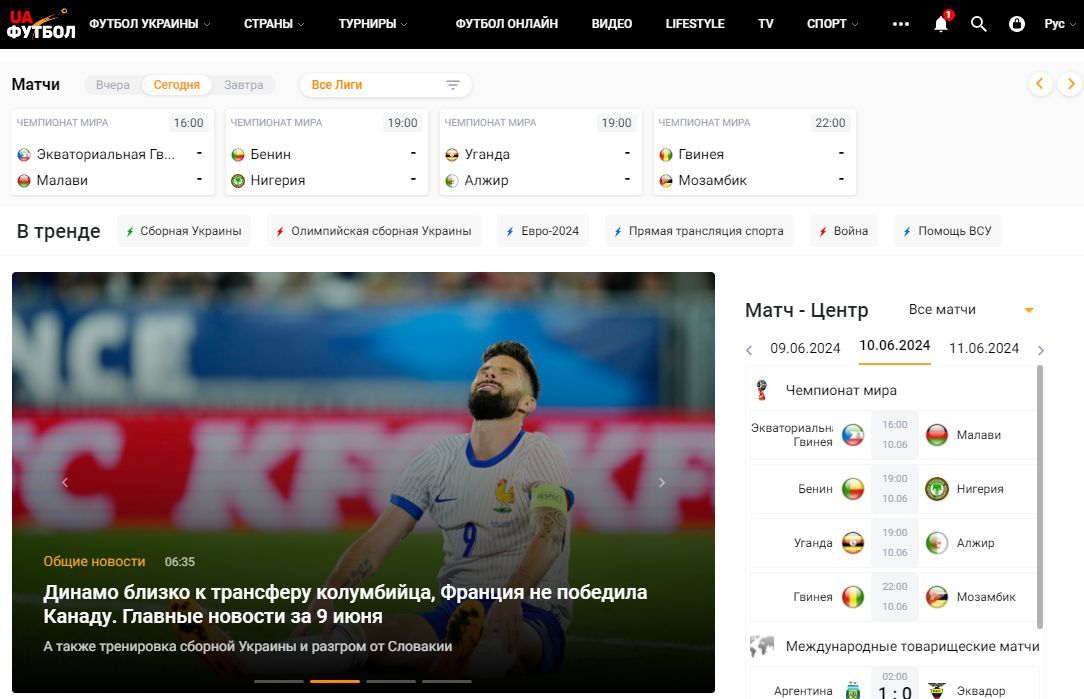 ЮА Футбол: интересные новости и материалы