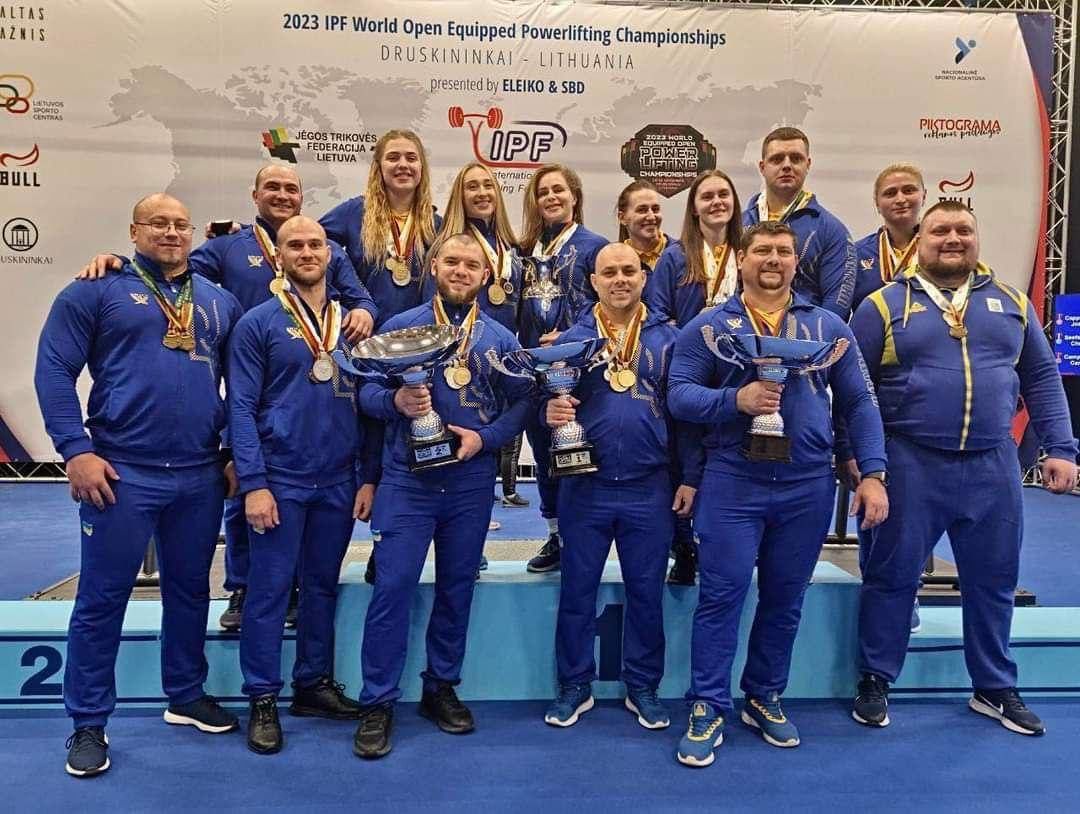 Збірна України є першою на ЧС із пауерліфтингу: особливо відзначилися атлети з Краматорська