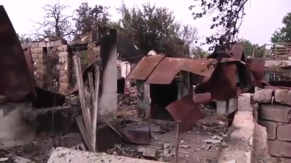 Хроники боев за Миусинск: искореженная военная техника, взорванные дома