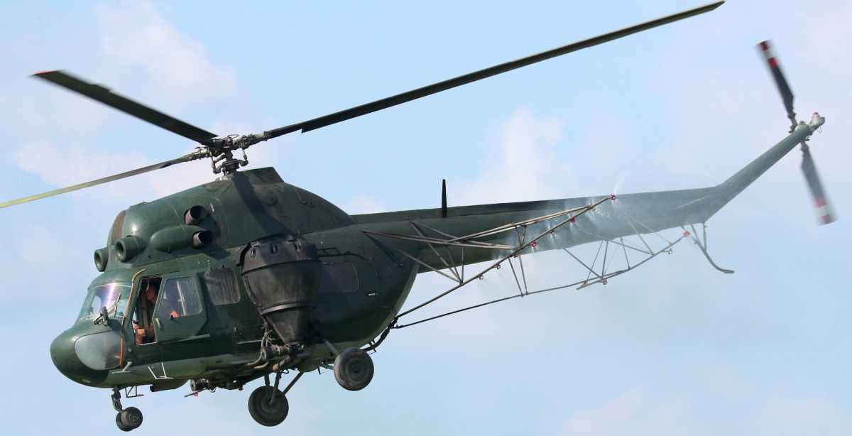 Под Николаевом потерпел крушение вертолет "Ми-2": есть жертвы