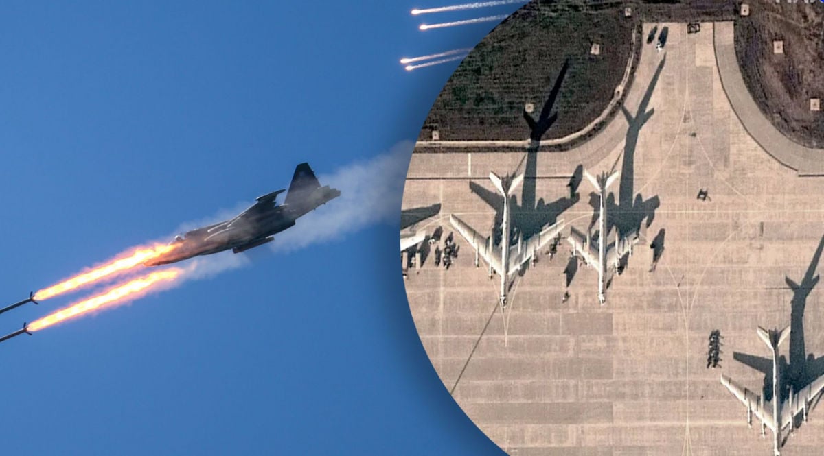 В Сети появились спутниковое фото авиабазы в Энгельсе, по которой с утра ударили ВСУ